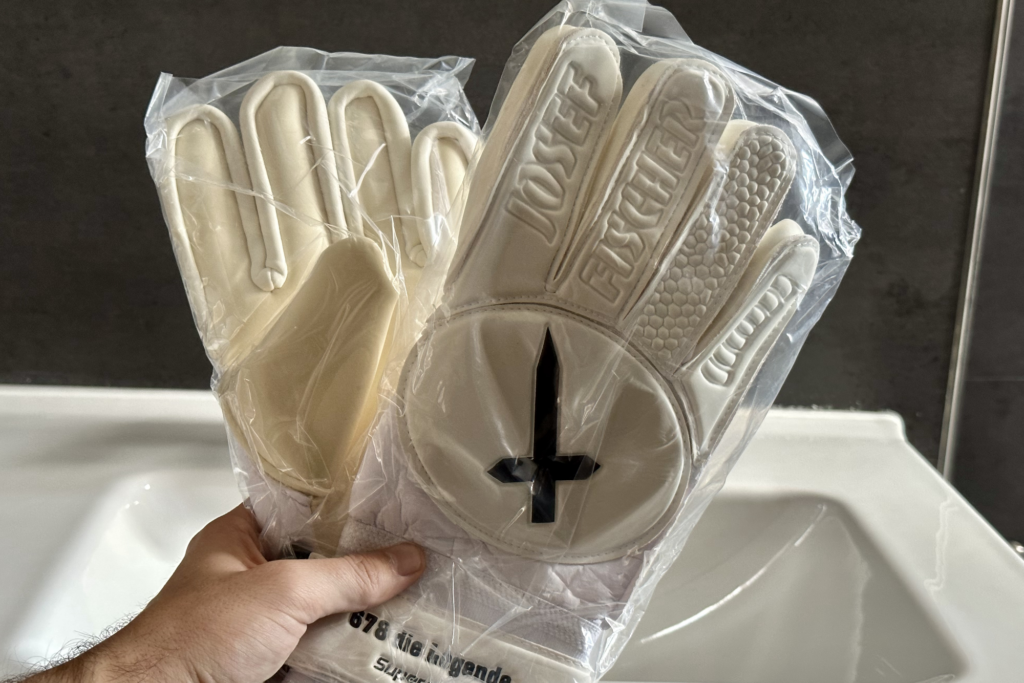 Waschanleitung - Neue Handschuhe