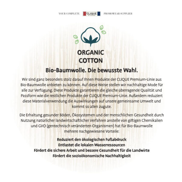 Clique - Organic Cotton